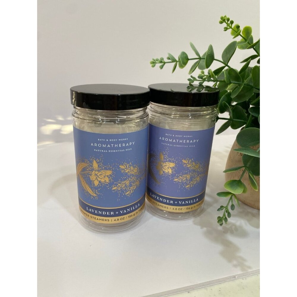 Bath & Body Works Aromatherapy “LAVENDER & VANILLA” Shower Steamers-12
